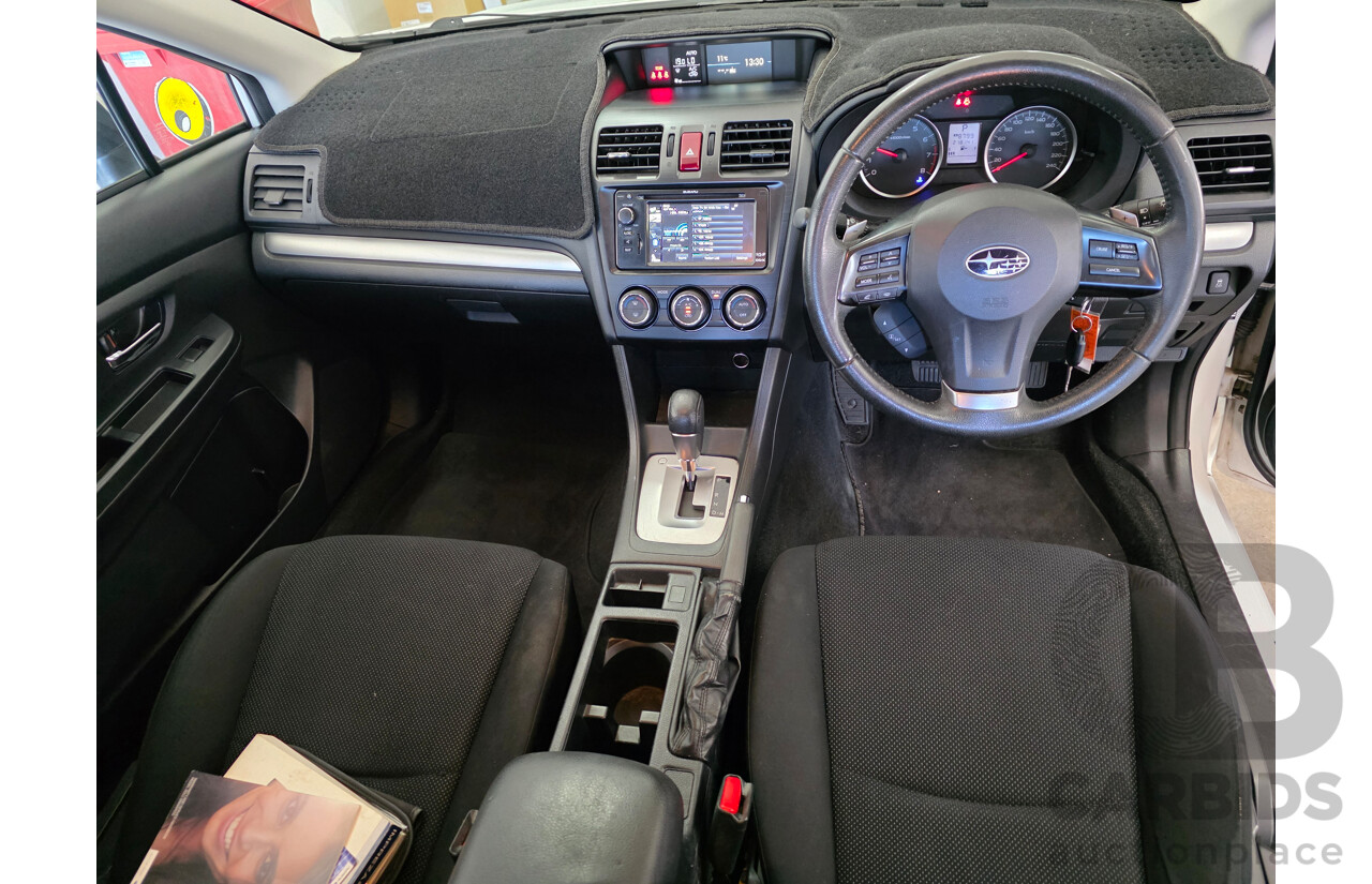 3/2012 Subaru XV 2.0i-L  4d Wagon White 2.0L