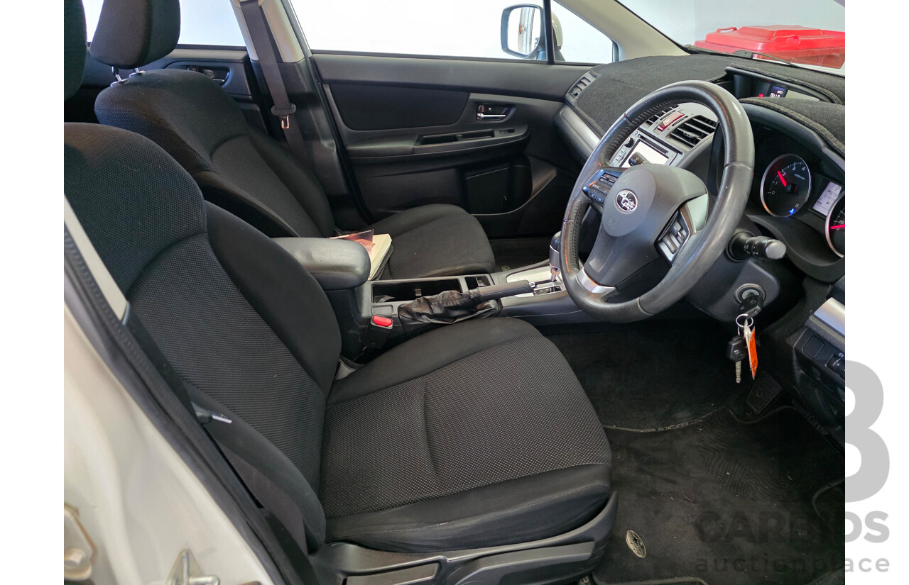 3/2012 Subaru XV 2.0i-L  4d Wagon White 2.0L