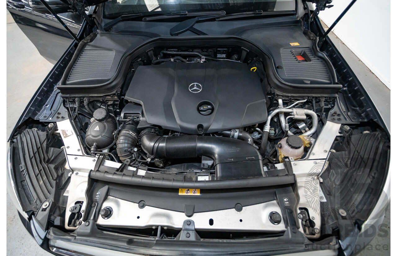 12/2015 Mercedes Benz GLC220d 253 4d Wagon Tenorite Grey Metallic Turbo Diesel 2.1L