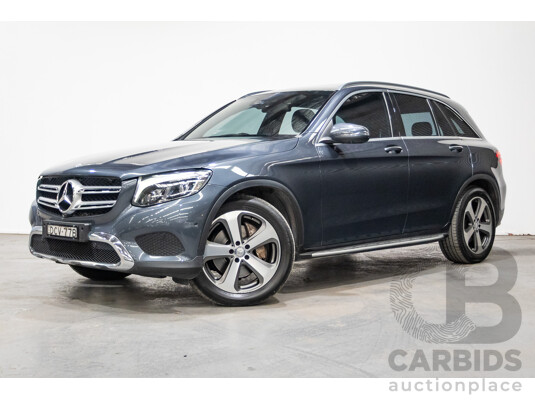 12/2015 Mercedes Benz GLC220d 253 4d Wagon Tenorite Grey Metallic Turbo Diesel 2.1L