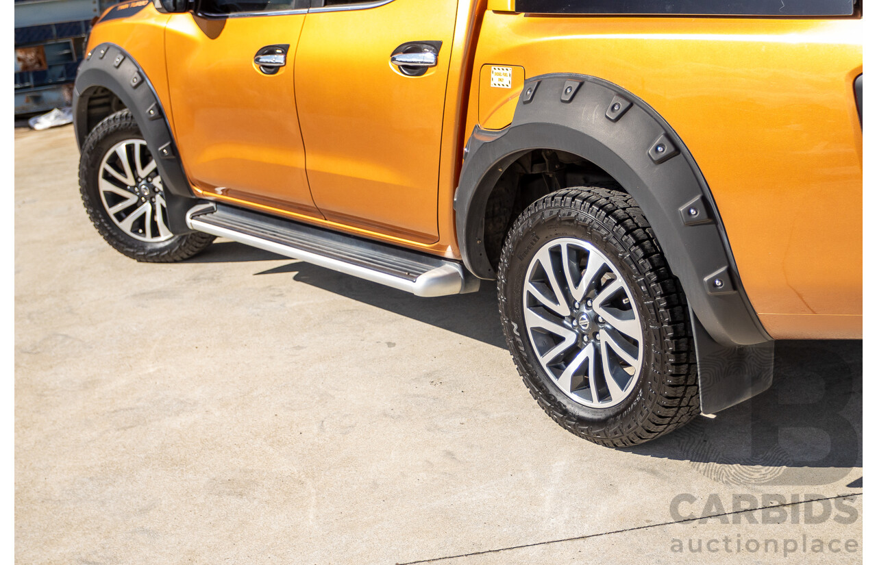 1/2015 Nissan Navara ST-X NP300 D23 4d Dual Cab Utility Hornet Gold Metallic Twin Turbo Diesel 2.3L