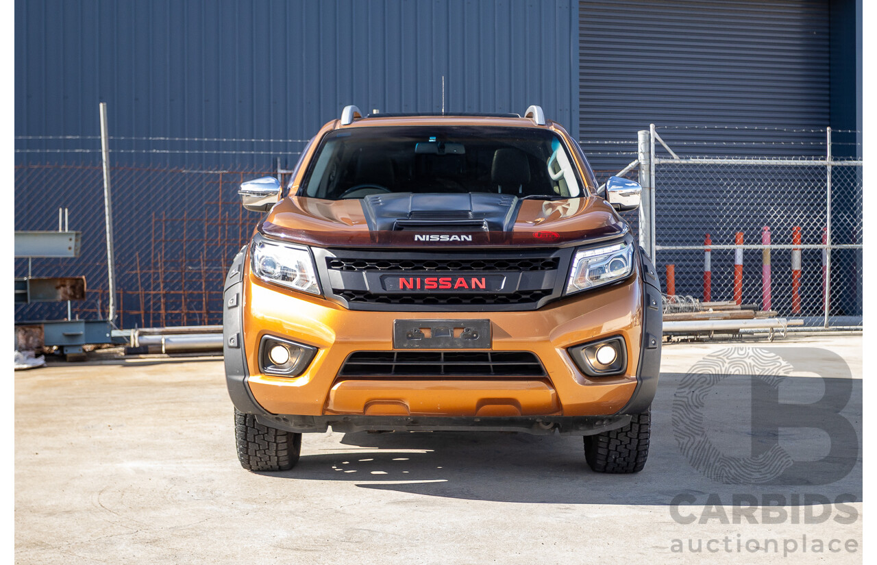 1/2015 Nissan Navara ST-X NP300 D23 4d Dual Cab Utility Hornet Gold Metallic Twin Turbo Diesel 2.3L