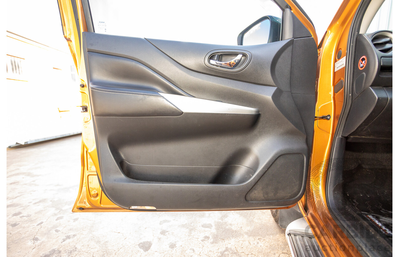 1/2015 Nissan Navara ST-X NP300 D23 4d Dual Cab Utility Hornet Gold Metallic Twin Turbo Diesel 2.3L