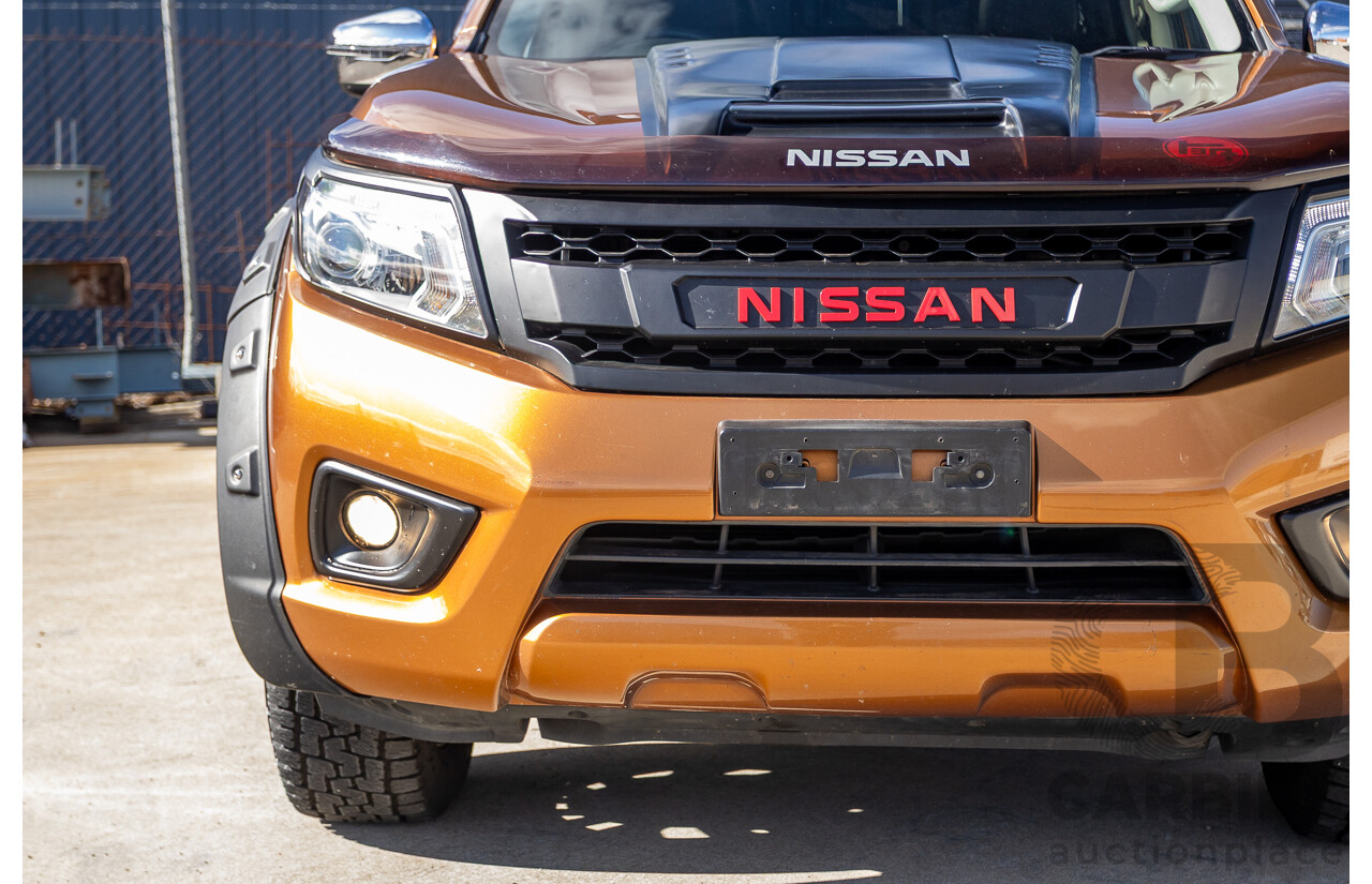 1/2015 Nissan Navara ST-X NP300 D23 4d Dual Cab Utility Hornet Gold Metallic Twin Turbo Diesel 2.3L