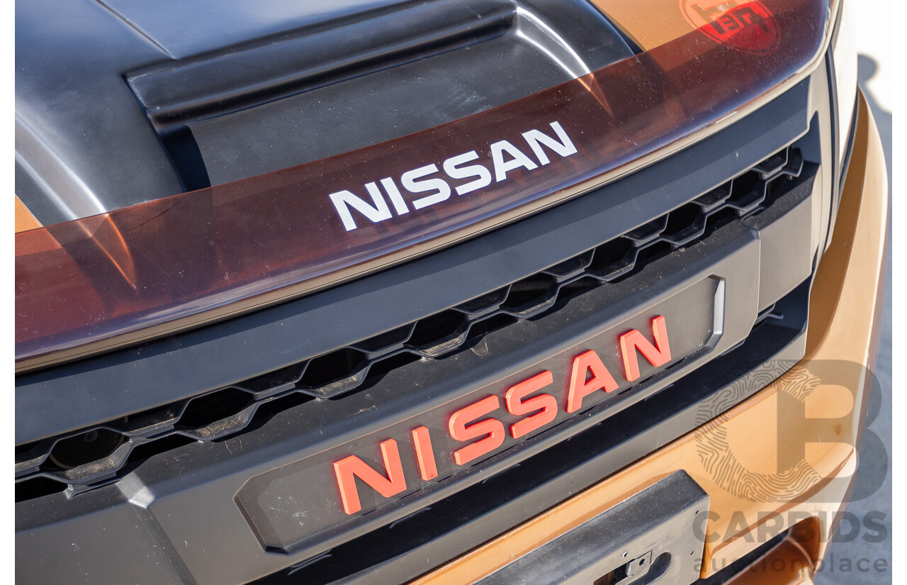 1/2015 Nissan Navara ST-X NP300 D23 4d Dual Cab Utility Hornet Gold Metallic Twin Turbo Diesel 2.3L