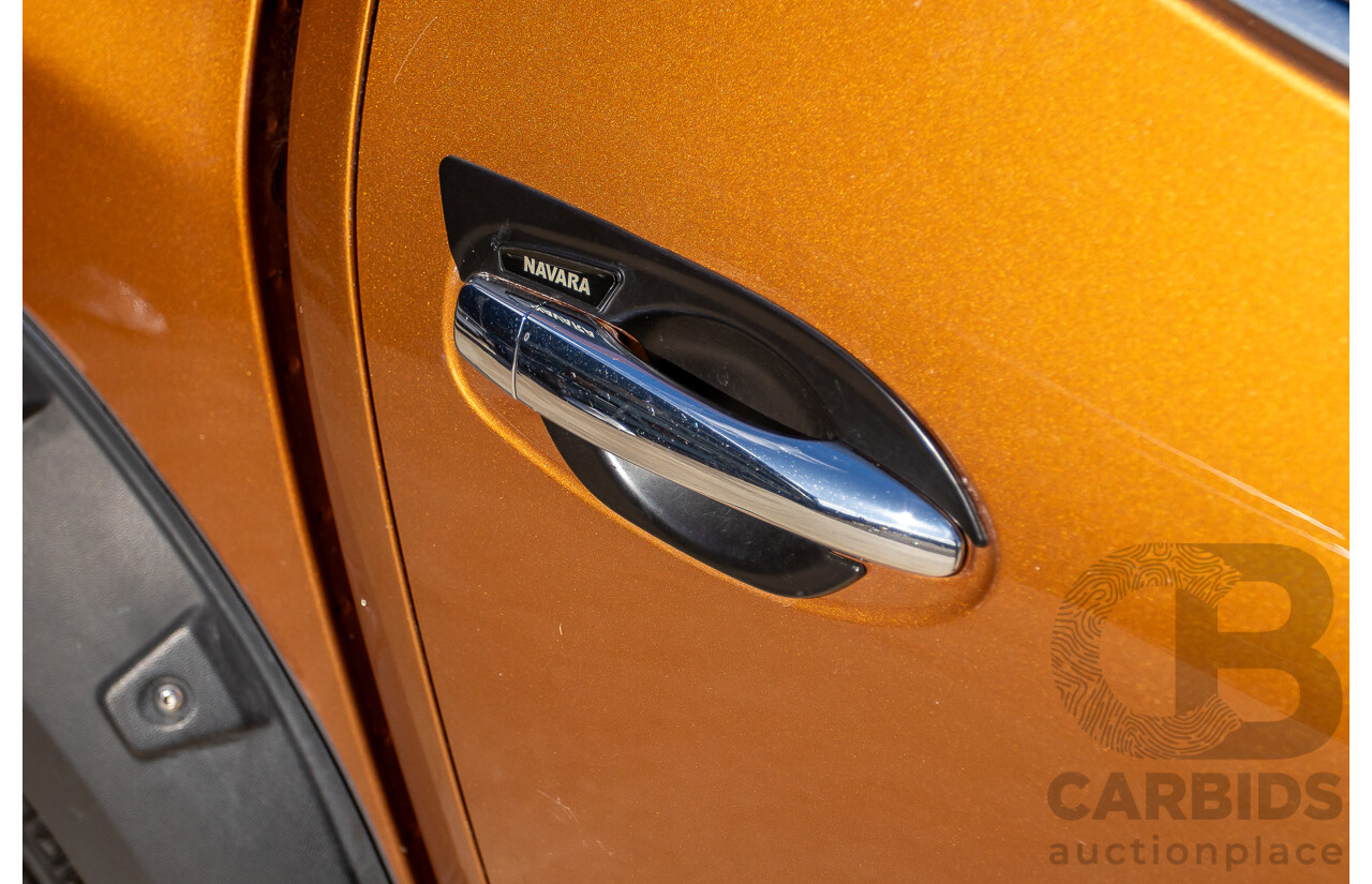 1/2015 Nissan Navara ST-X NP300 D23 4d Dual Cab Utility Hornet Gold Metallic Twin Turbo Diesel 2.3L