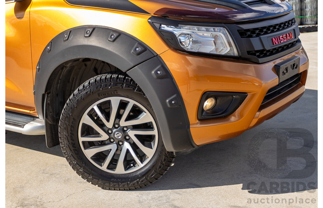1/2015 Nissan Navara ST-X NP300 D23 4d Dual Cab Utility Hornet Gold Metallic Twin Turbo Diesel 2.3L