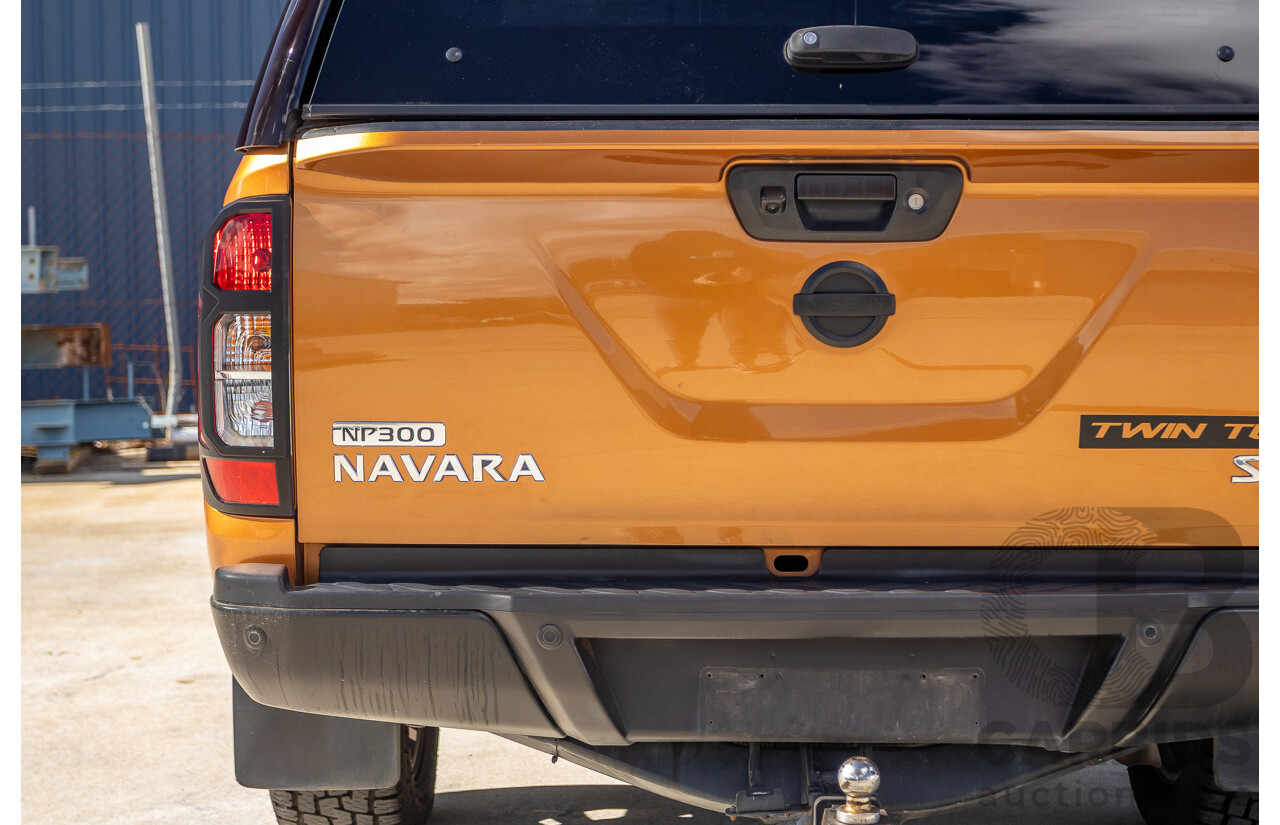 1/2015 Nissan Navara ST-X NP300 D23 4d Dual Cab Utility Hornet Gold Metallic Twin Turbo Diesel 2.3L