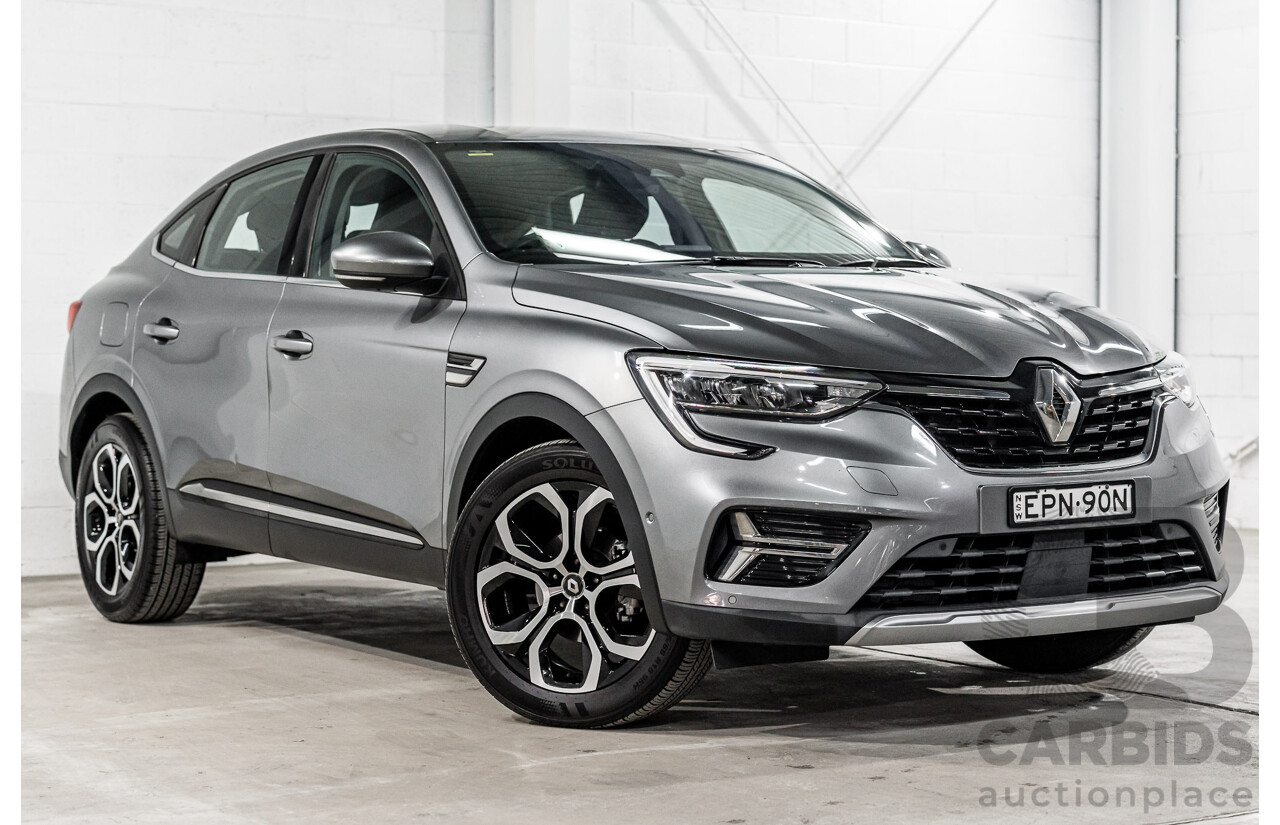 08/2021 Renault Arkana Intens (FWD) XJL MY21 4d Coupe Metallic Grey Turbo 1.3L