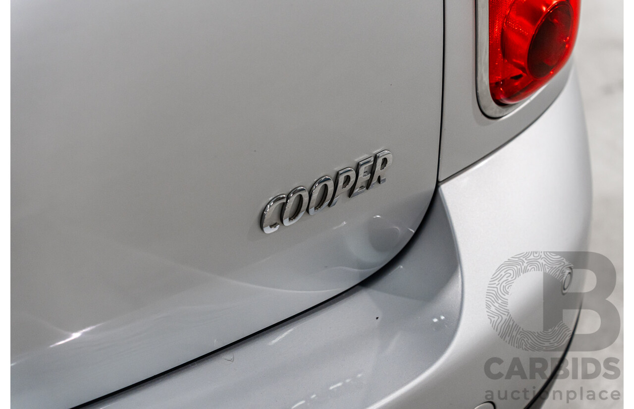 5/2011 Mini Cooper Countryman R60 4d Wagon Crystal Silver Metallic/Absolute Black Roof 1.6