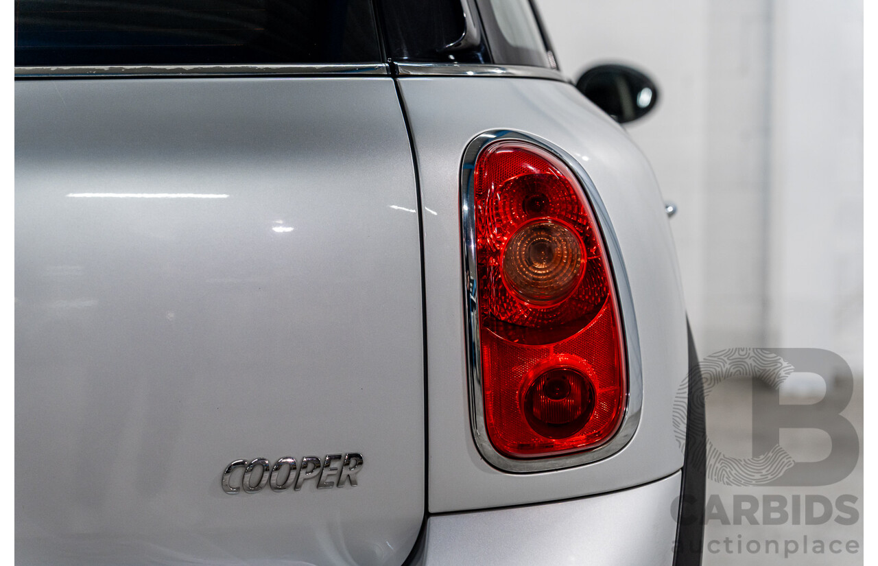 5/2011 Mini Cooper Countryman R60 4d Wagon Crystal Silver Metallic/Absolute Black Roof 1.6