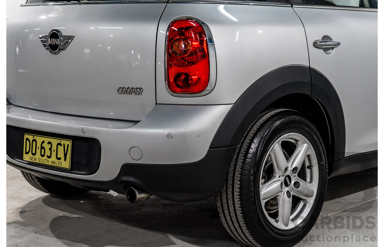 5/2011 Mini Cooper Countryman R60 4d Wagon Crystal Silver Metallic/Absolute Black Roof 1.6