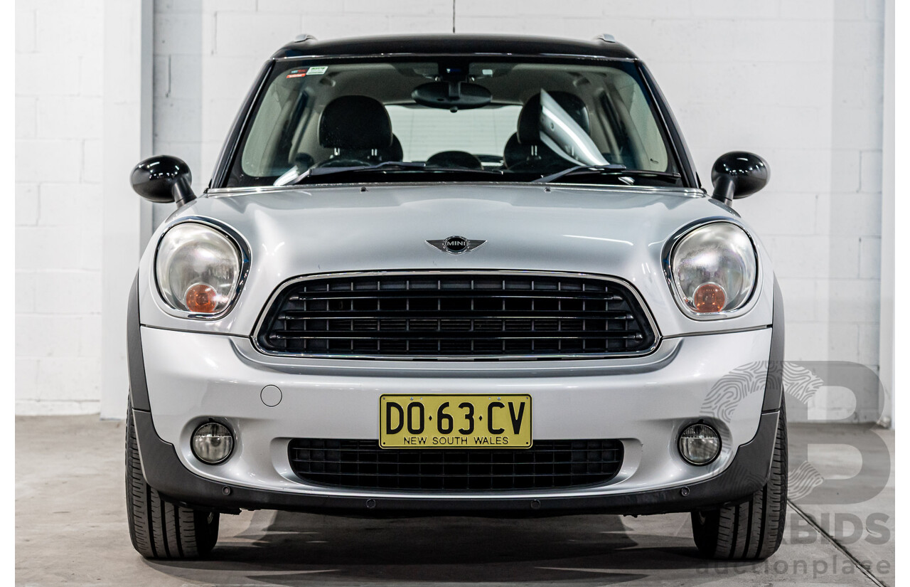 5/2011 Mini Cooper Countryman R60 4d Wagon Crystal Silver Metallic/Absolute Black Roof 1.6