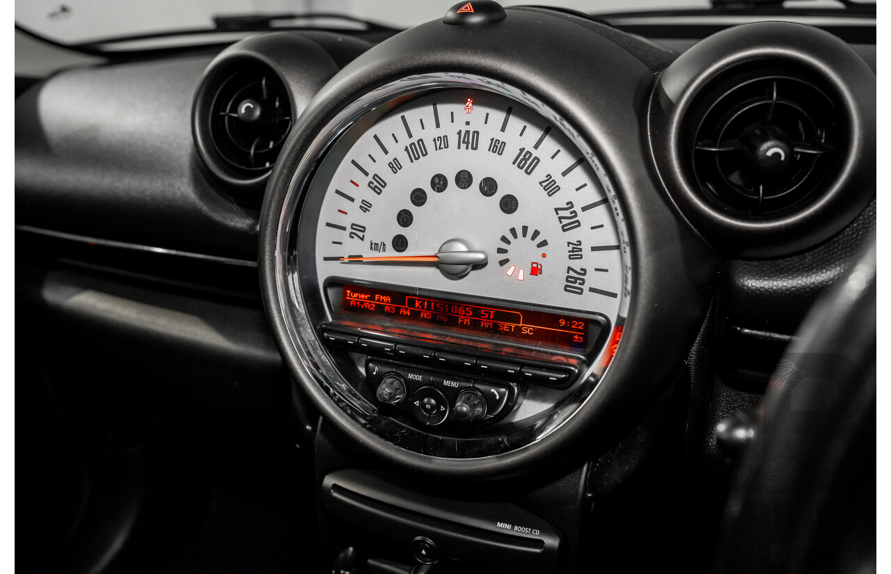 5/2011 Mini Cooper Countryman R60 4d Wagon Crystal Silver Metallic/Absolute Black Roof 1.6