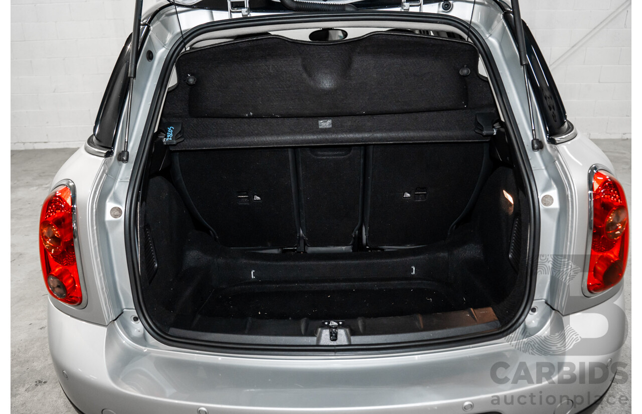 5/2011 Mini Cooper Countryman R60 4d Wagon Crystal Silver Metallic/Absolute Black Roof 1.6