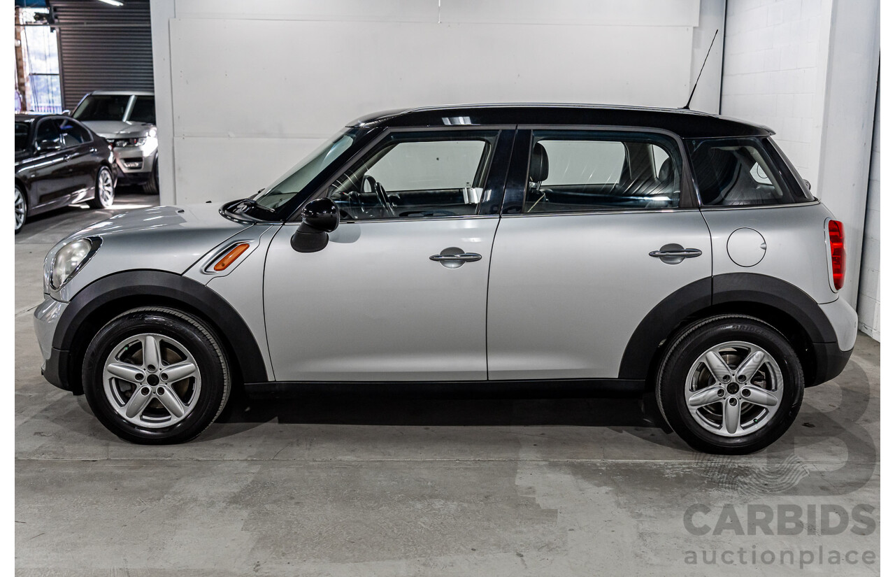 5/2011 Mini Cooper Countryman R60 4d Wagon Crystal Silver Metallic/Absolute Black Roof 1.6