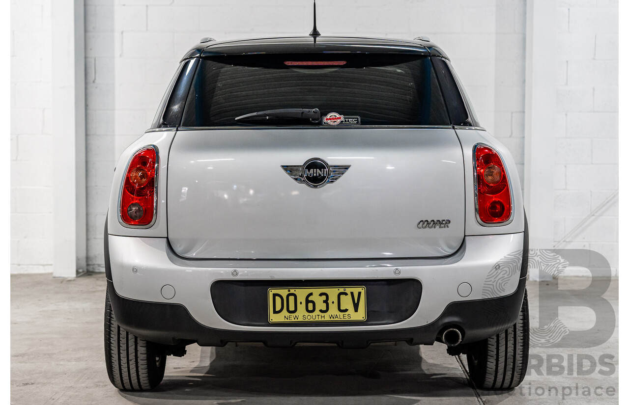 5/2011 Mini Cooper Countryman R60 4d Wagon Crystal Silver Metallic/Absolute Black Roof 1.6