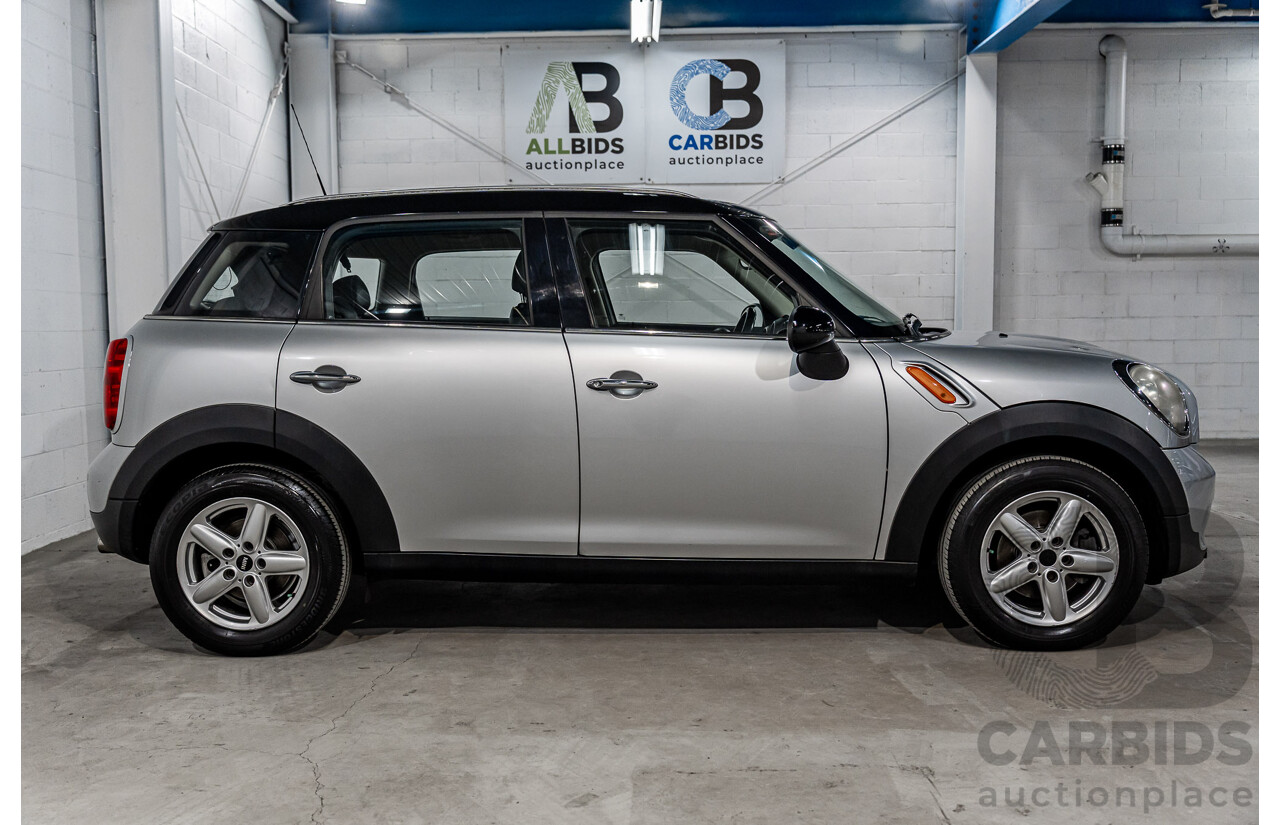 5/2011 Mini Cooper Countryman R60 4d Wagon Crystal Silver Metallic/Absolute Black Roof 1.6