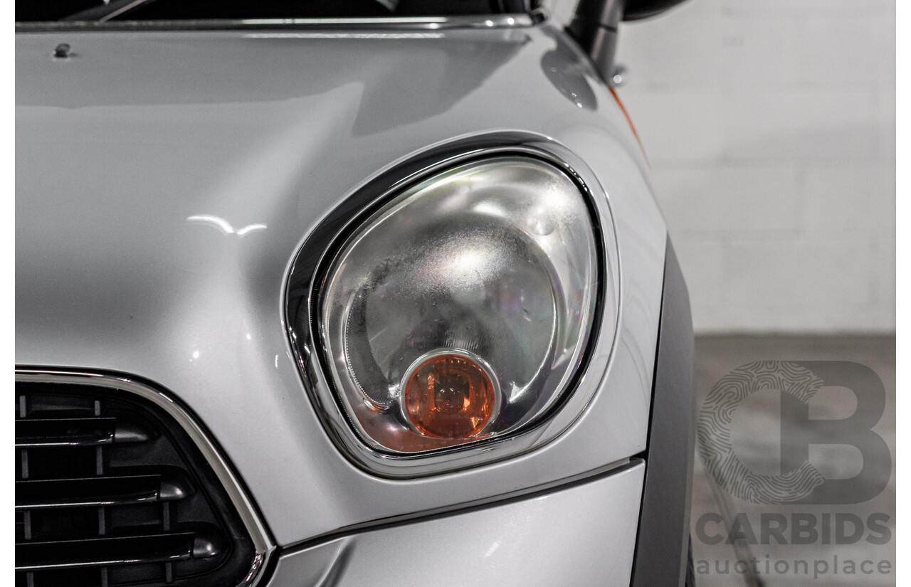 5/2011 Mini Cooper Countryman R60 4d Wagon Crystal Silver Metallic/Absolute Black Roof 1.6