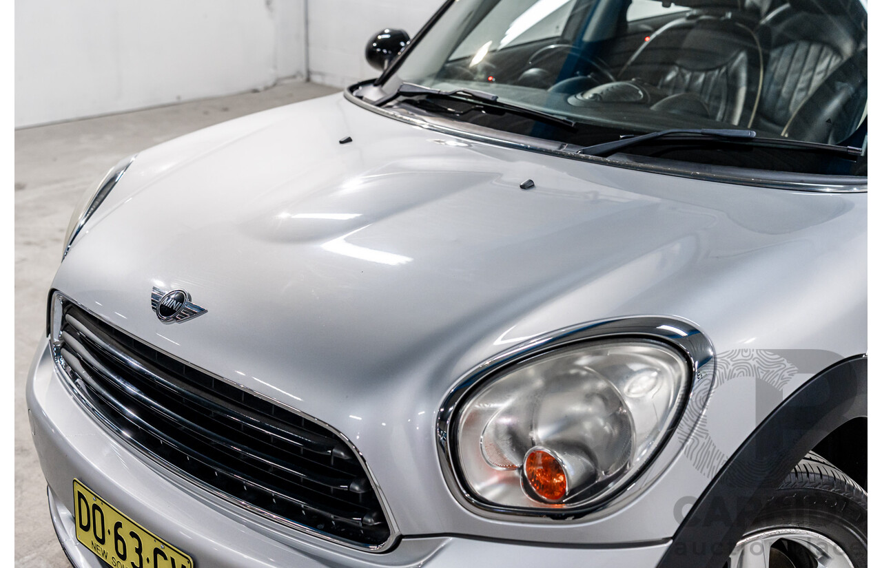 5/2011 Mini Cooper Countryman R60 4d Wagon Crystal Silver Metallic/Absolute Black Roof 1.6