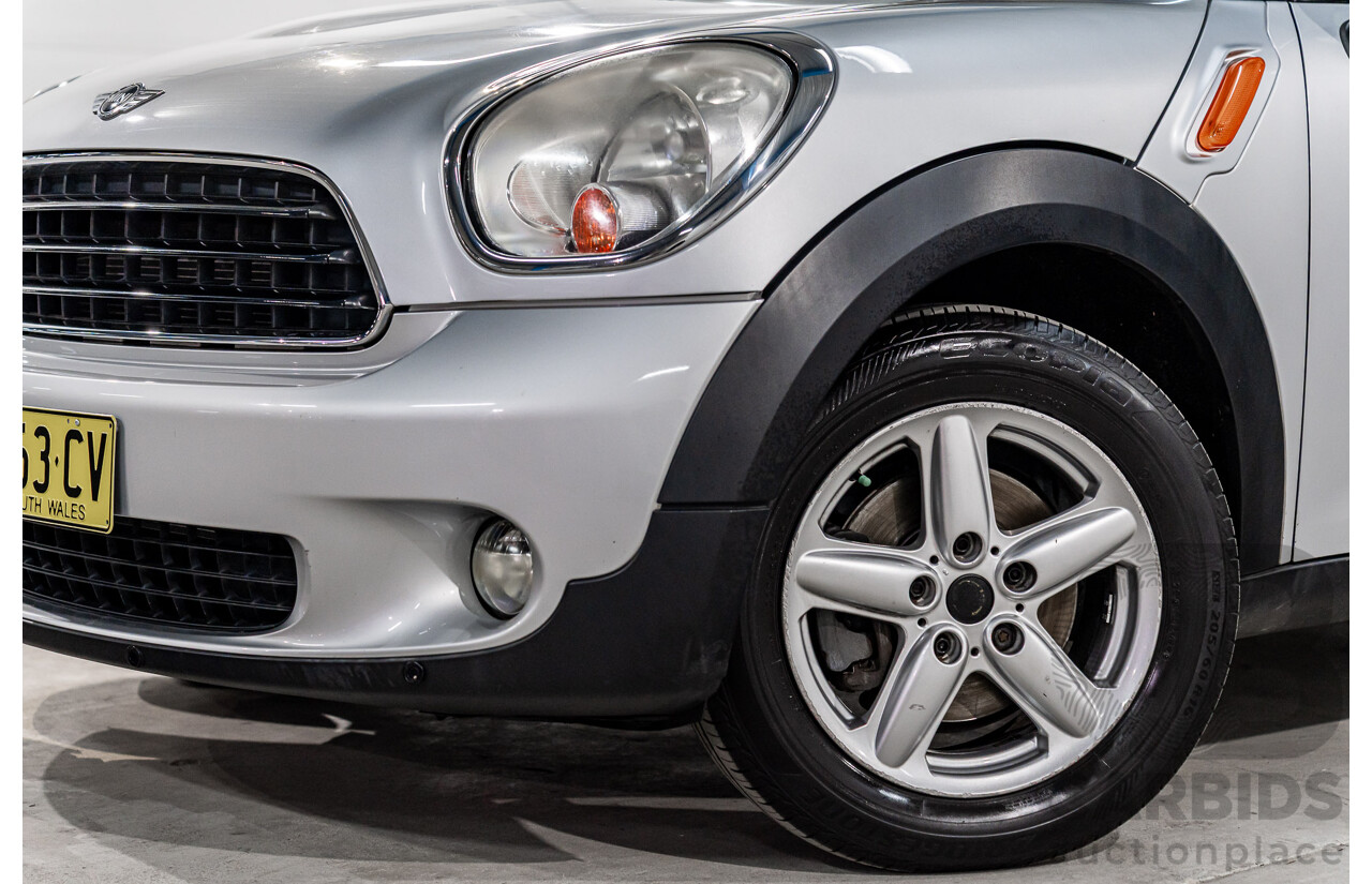 5/2011 Mini Cooper Countryman R60 4d Wagon Crystal Silver Metallic/Absolute Black Roof 1.6