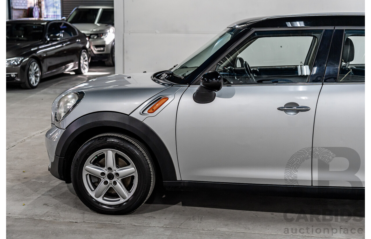 5/2011 Mini Cooper Countryman R60 4d Wagon Crystal Silver Metallic/Absolute Black Roof 1.6
