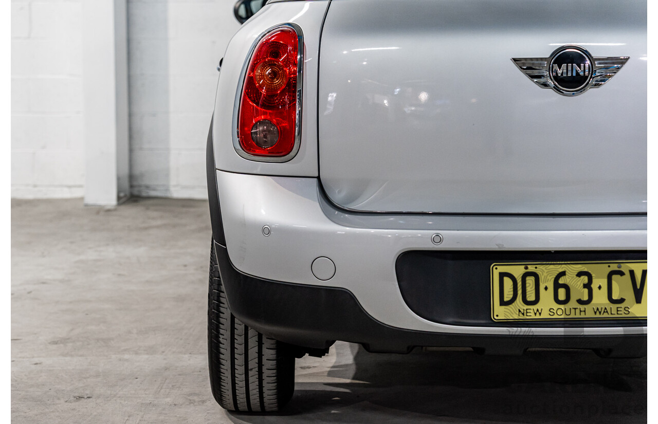 5/2011 Mini Cooper Countryman R60 4d Wagon Crystal Silver Metallic/Absolute Black Roof 1.6