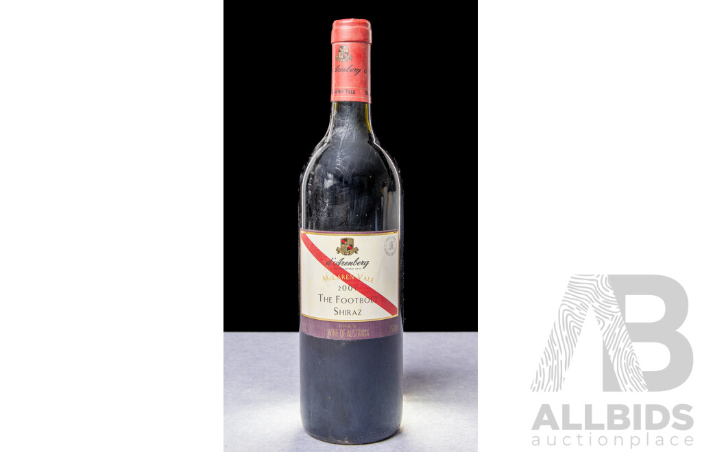 D'Arenburg the Footbolt Shiraz Vintage 2001