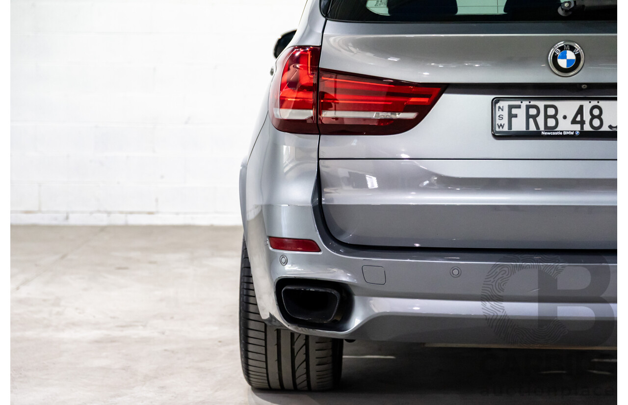 10/2016 BMW X5 Xdrive 30d M Sport (AWD) F15 MY16 4d Wagon Space Grey Metallic Turbo Diesel 3.0L