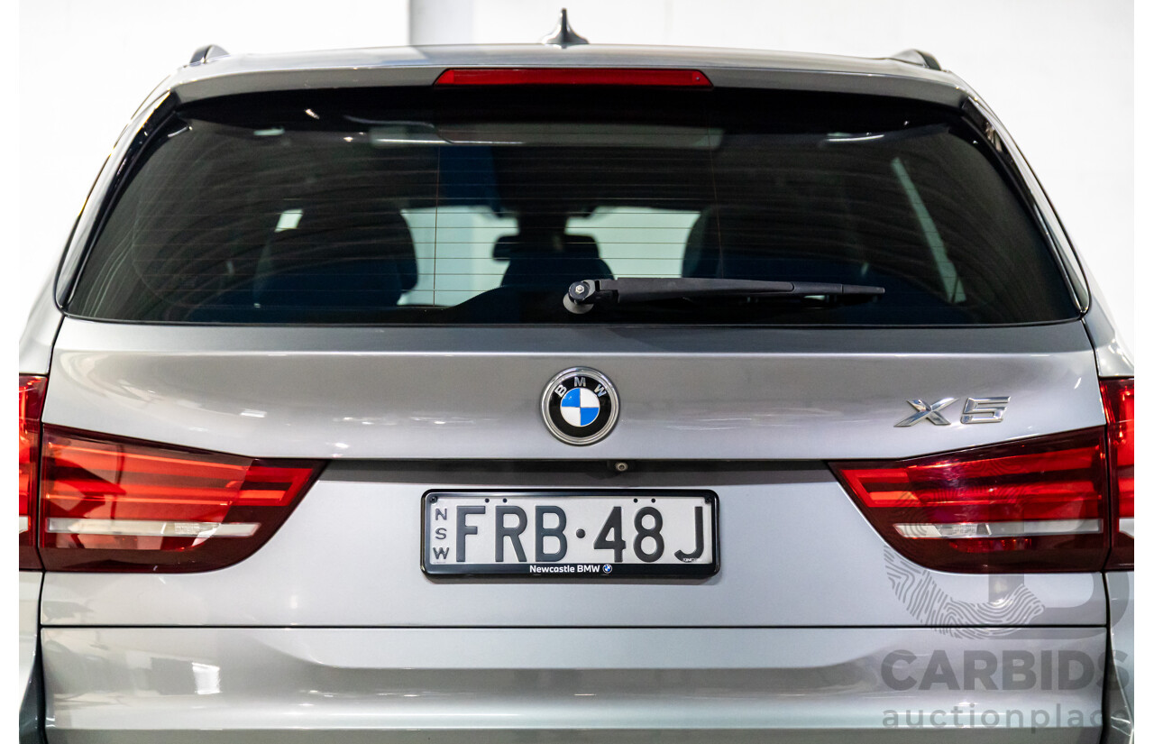 10/2016 BMW X5 Xdrive 30d M Sport (AWD) F15 MY16 4d Wagon Space Grey Metallic Turbo Diesel 3.0L