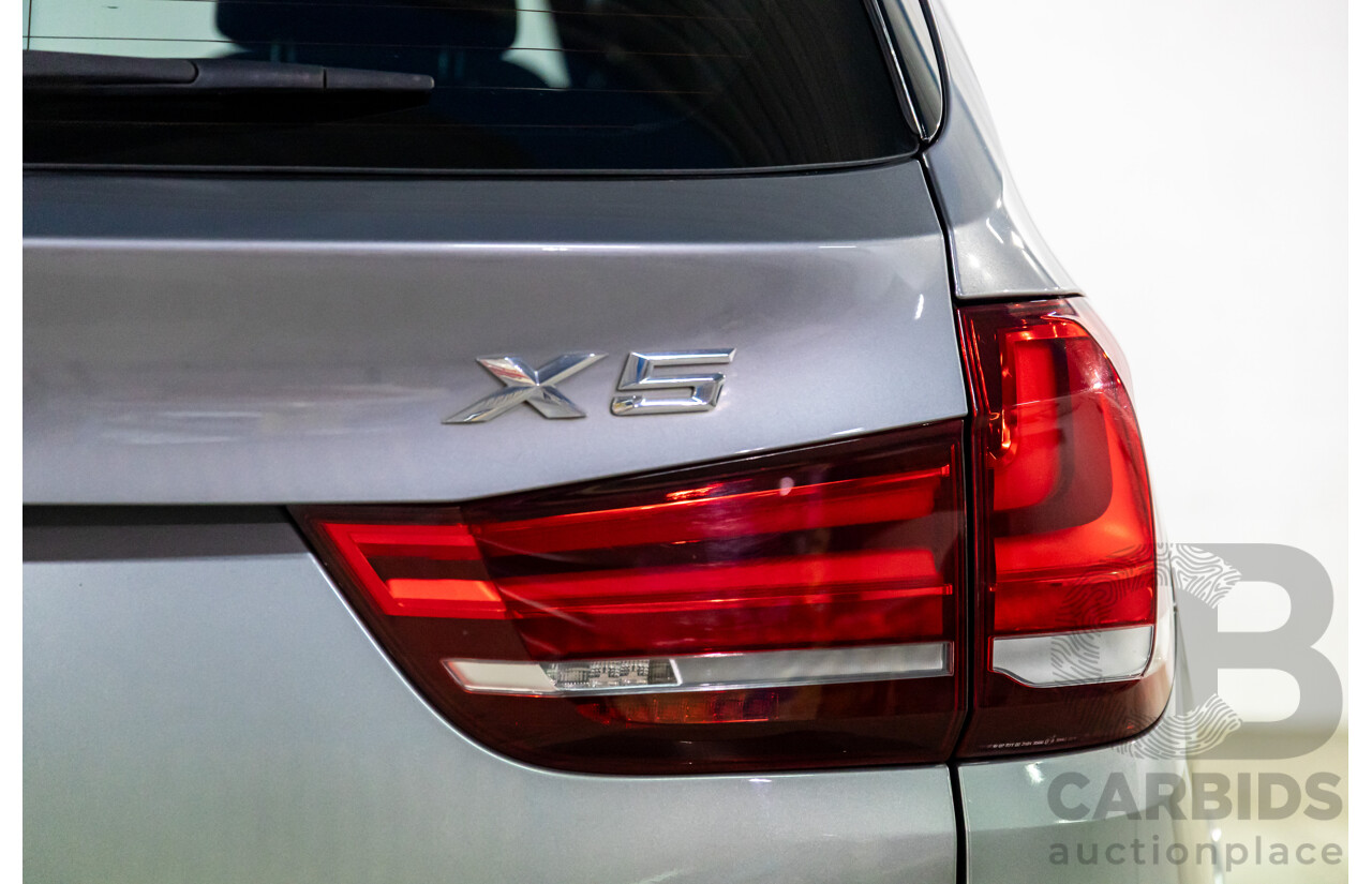 10/2016 BMW X5 Xdrive 30d M Sport (AWD) F15 MY16 4d Wagon Space Grey Metallic Turbo Diesel 3.0L
