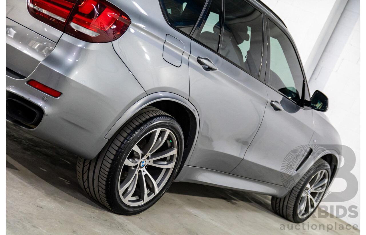 10/2016 BMW X5 Xdrive 30d M Sport (AWD) F15 MY16 4d Wagon Space Grey Metallic Turbo Diesel 3.0L