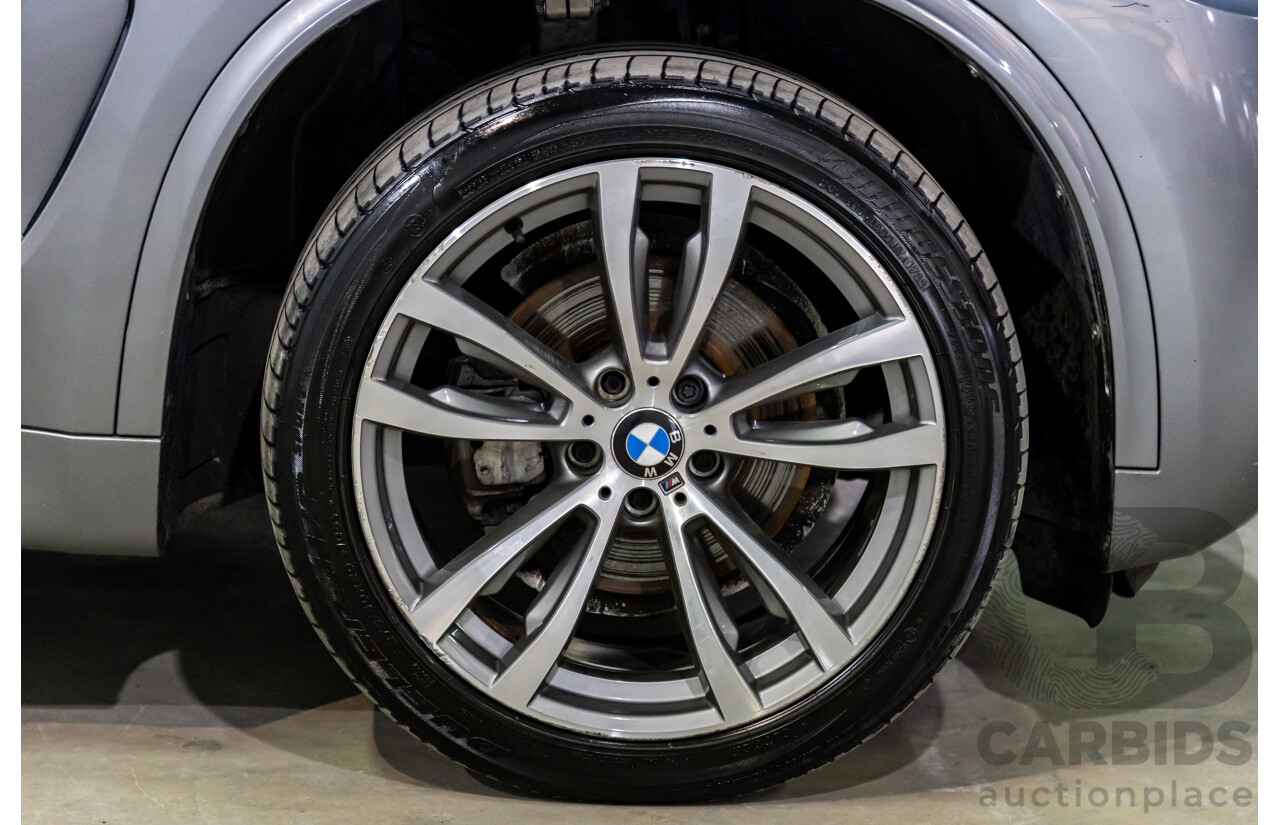 10/2016 BMW X5 Xdrive 30d M Sport (AWD) F15 MY16 4d Wagon Space Grey Metallic Turbo Diesel 3.0L