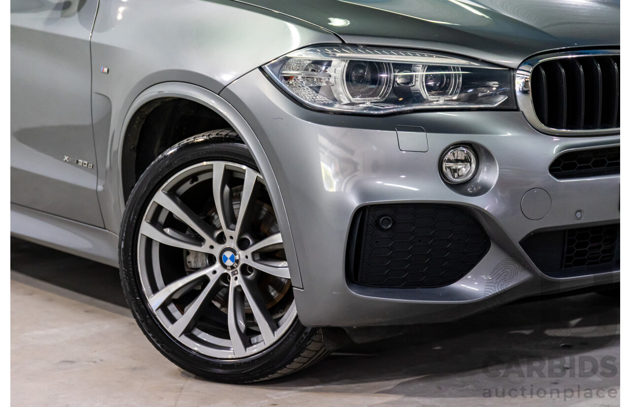 10/2016 BMW X5 Xdrive 30d M Sport (AWD) F15 MY16 4d Wagon Space Grey Metallic Turbo Diesel 3.0L