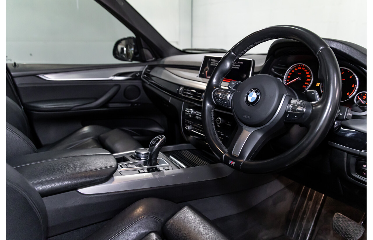 10/2016 BMW X5 Xdrive 30d M Sport (AWD) F15 MY16 4d Wagon Space Grey Metallic Turbo Diesel 3.0L