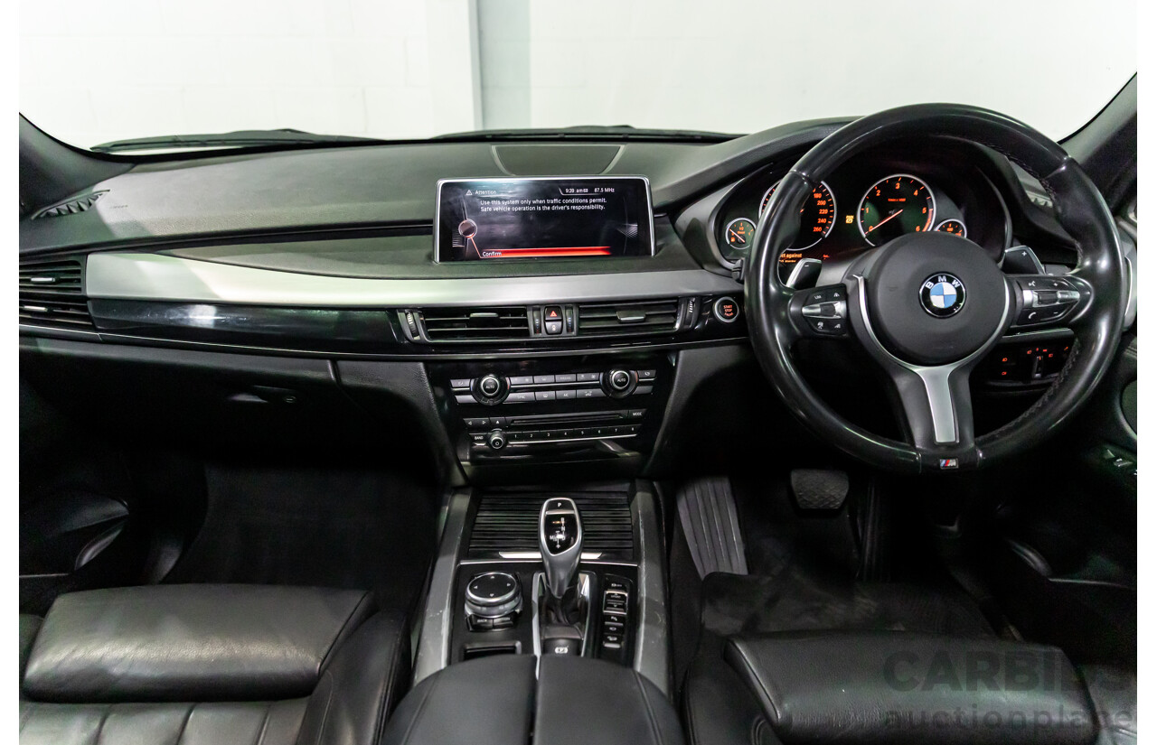 10/2016 BMW X5 Xdrive 30d M Sport (AWD) F15 MY16 4d Wagon Space Grey Metallic Turbo Diesel 3.0L