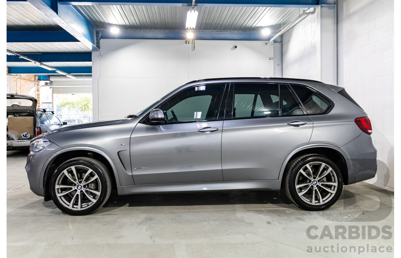10/2016 BMW X5 Xdrive 30d M Sport (AWD) F15 MY16 4d Wagon Space Grey Metallic Turbo Diesel 3.0L