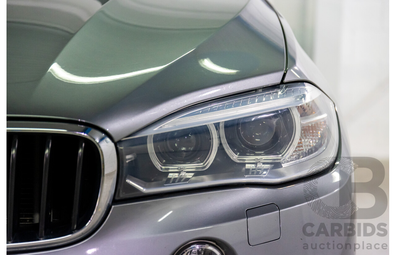10/2016 BMW X5 Xdrive 30d M Sport (AWD) F15 MY16 4d Wagon Space Grey Metallic Turbo Diesel 3.0L