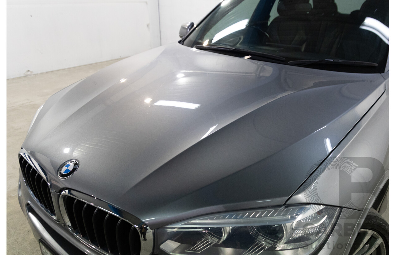 10/2016 BMW X5 Xdrive 30d M Sport (AWD) F15 MY16 4d Wagon Space Grey Metallic Turbo Diesel 3.0L
