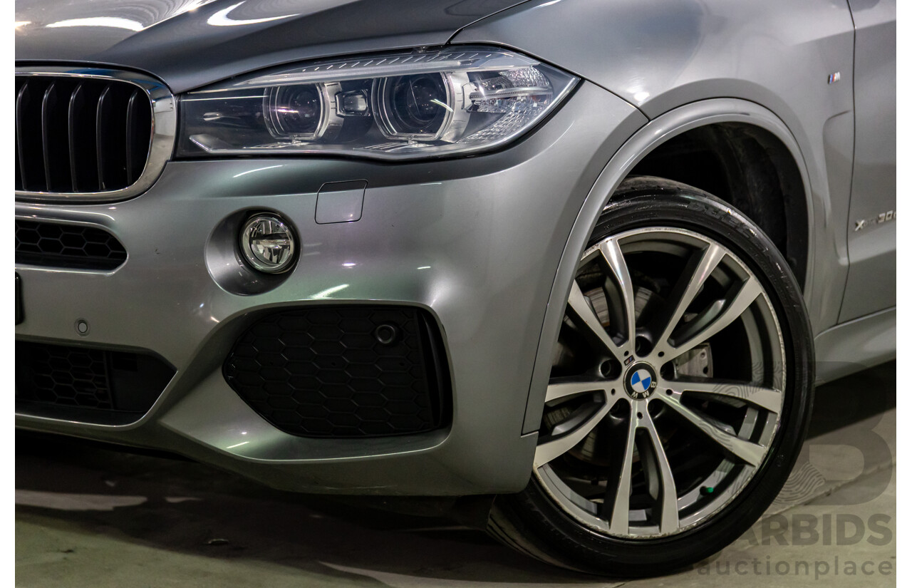 10/2016 BMW X5 Xdrive 30d M Sport (AWD) F15 MY16 4d Wagon Space Grey Metallic Turbo Diesel 3.0L