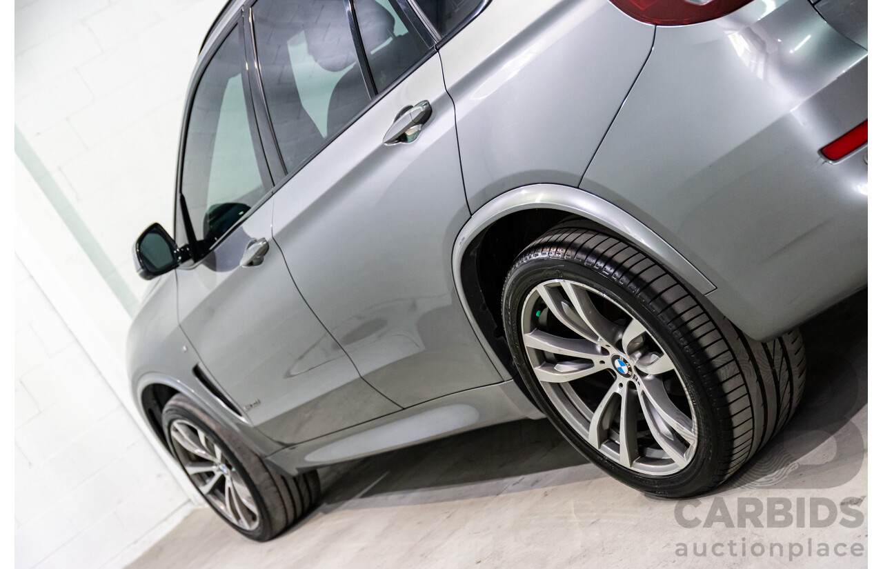 10/2016 BMW X5 Xdrive 30d M Sport (AWD) F15 MY16 4d Wagon Space Grey Metallic Turbo Diesel 3.0L