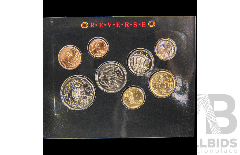 Australian RAM 1990 Eight UNC Coin Set
