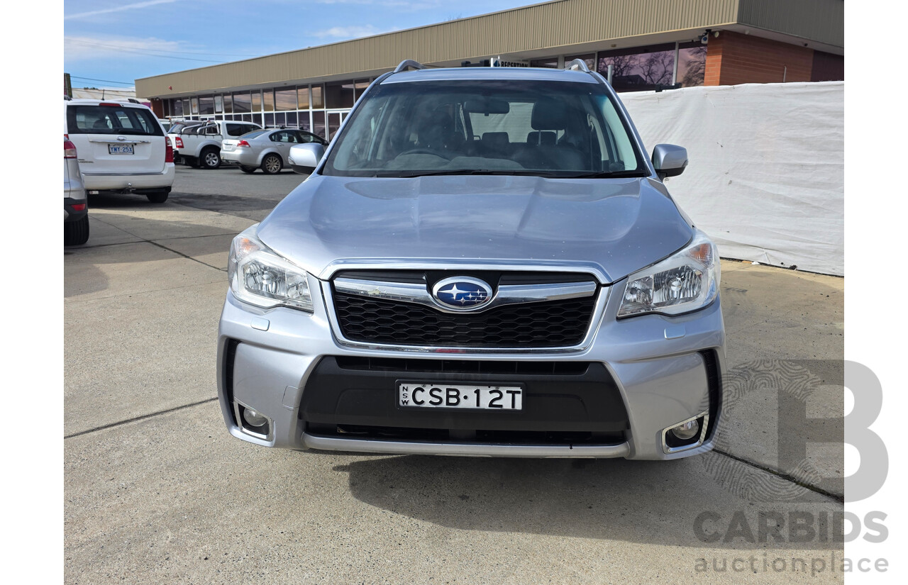 6/2014 Subaru Forester 2.0XT Premium MY14 4d Wagon Silver Turbo 2.0L