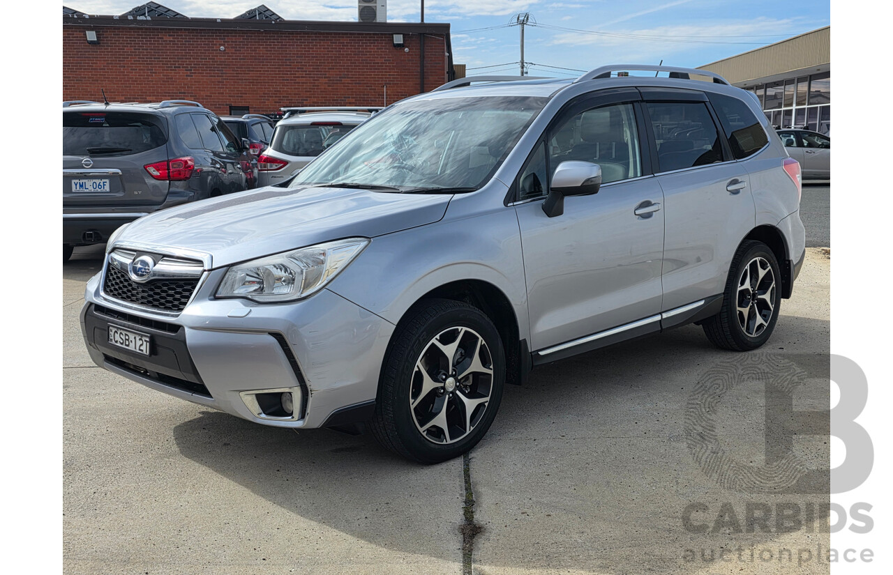 6/2014 Subaru Forester 2.0XT Premium MY14 4d Wagon Silver Turbo 2.0L