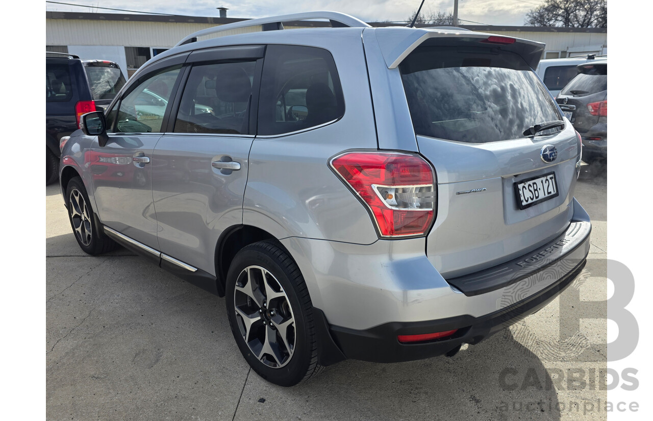 6/2014 Subaru Forester 2.0XT Premium MY14 4d Wagon Silver Turbo 2.0L