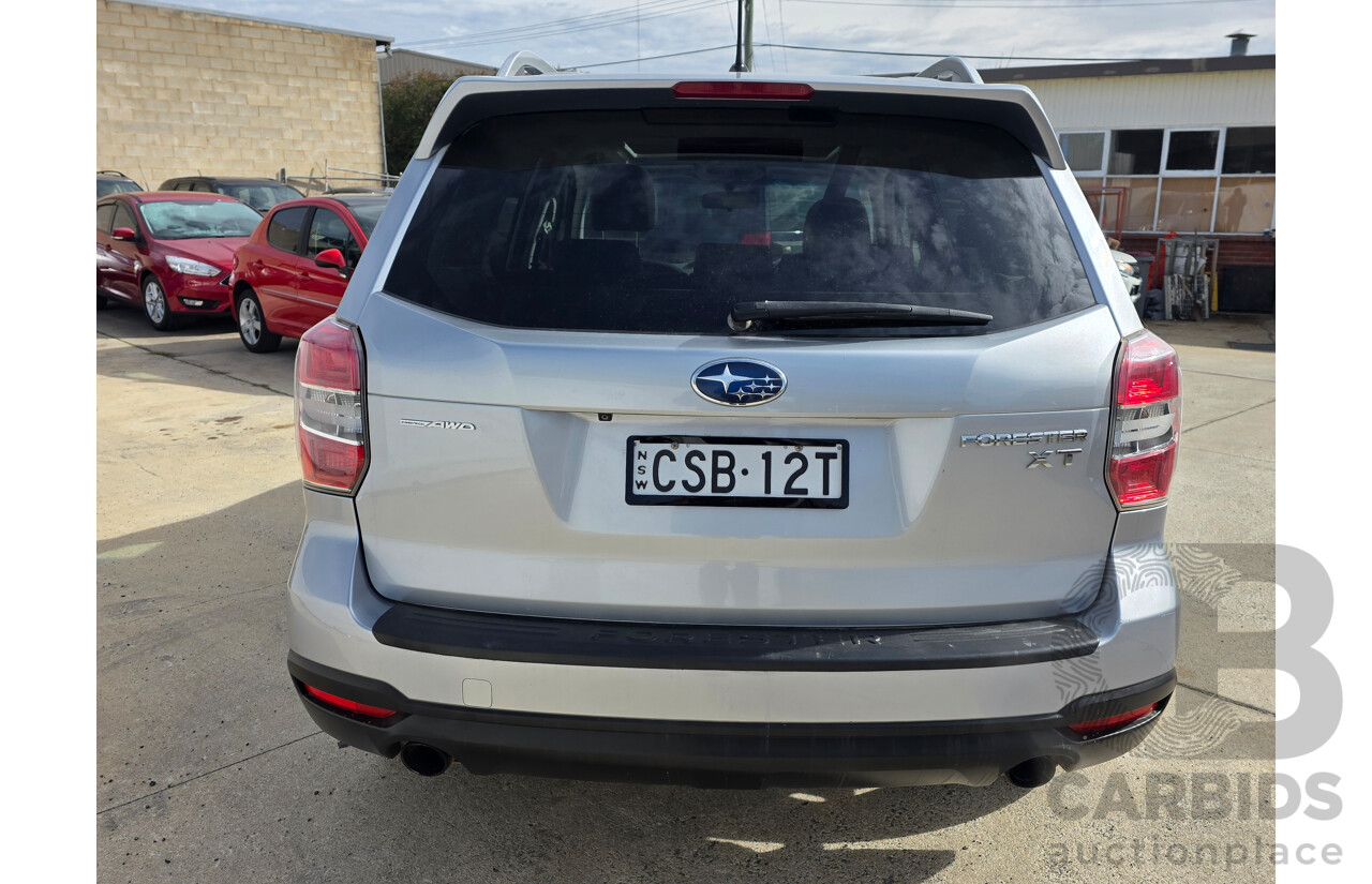 6/2014 Subaru Forester 2.0XT Premium MY14 4d Wagon Silver Turbo 2.0L