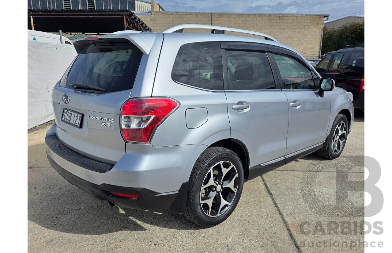 6/2014 Subaru Forester 2.0XT Premium MY14 4d Wagon Silver Turbo 2.0L