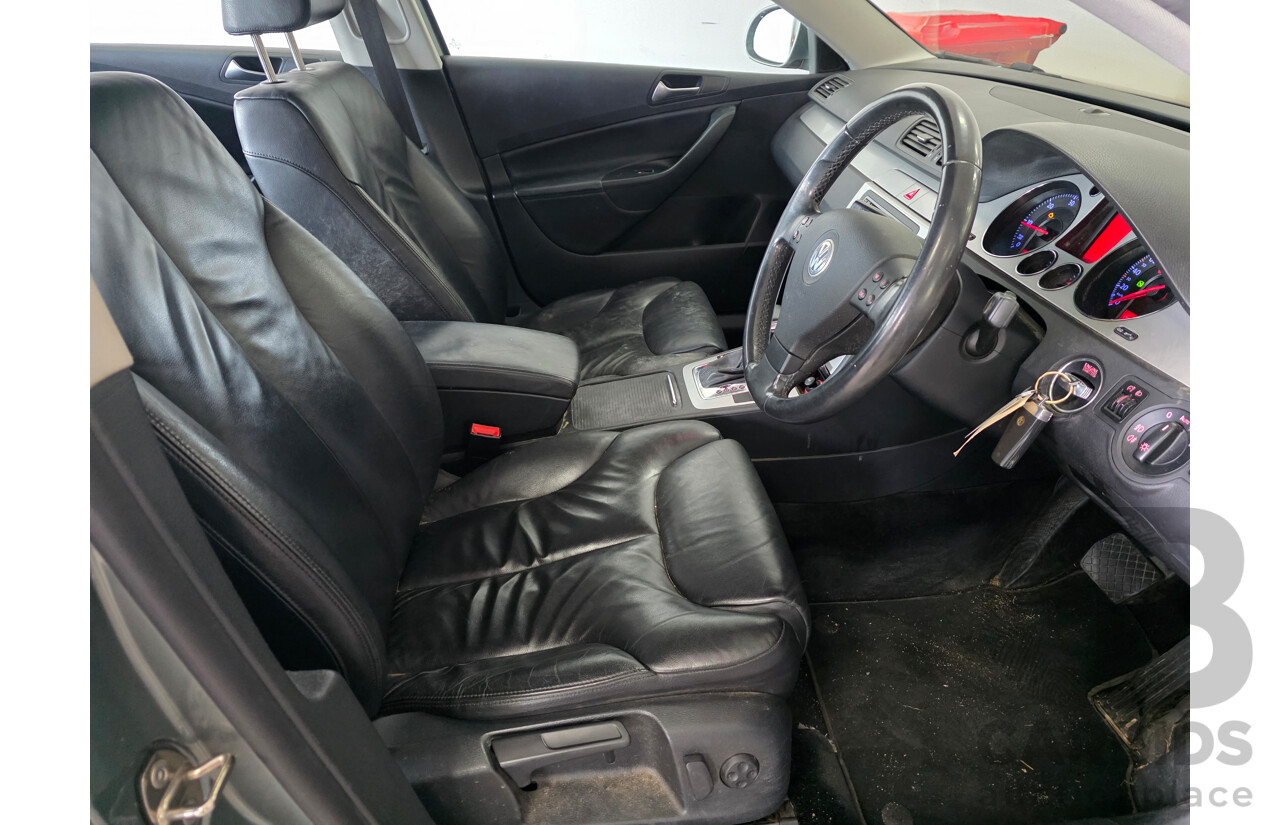9/2008 Volkswagen Passat 125 TDI 3C MY09 UPGRADE 4d Sedan Blue 2.0L