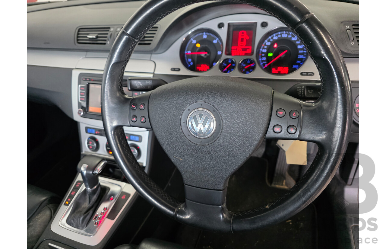 9/2008 Volkswagen Passat 125 TDI 3C MY09 UPGRADE 4d Sedan Blue 2.0L