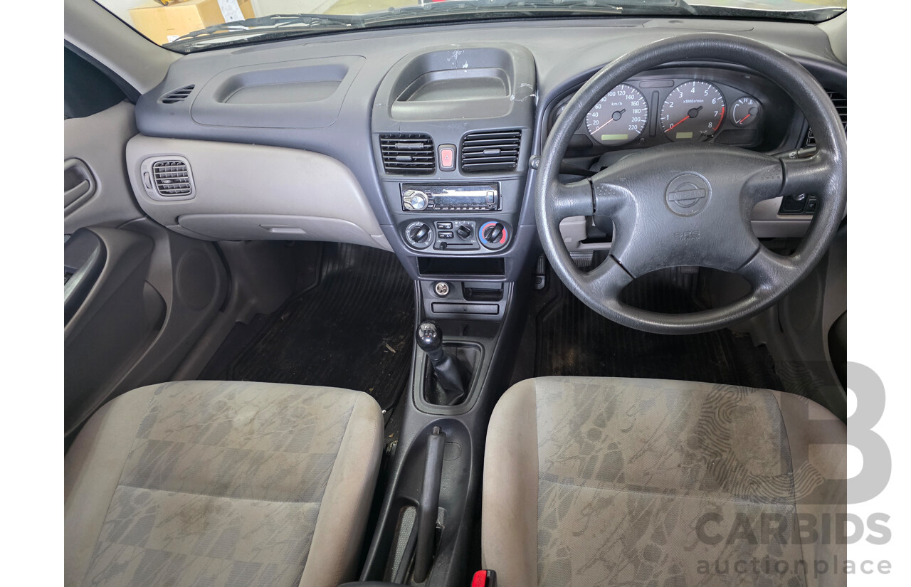 8/2003 Nissan Pulsar ST-L N16 4d Sedan Silver 1.8L